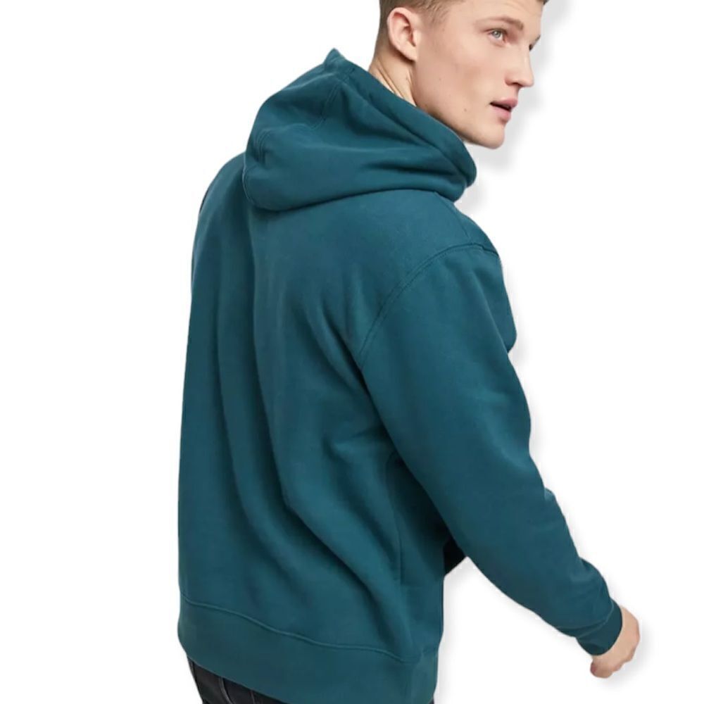 Topman SZ S green hoodie sweatshirt